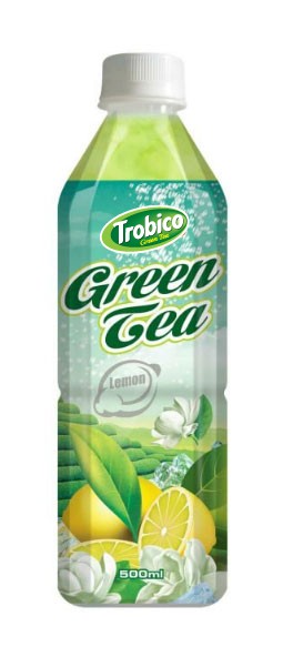 500ml Greean tea with Lemon pet bot